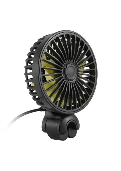 Araba Soğutma Fanı USB Arka Koltuk Fanı 3 Hızlı Araç Klip Fanı Araba Araç Kamyonu Van Suv Rv Tekne Otobüs (Yurt Dışından) modelleri