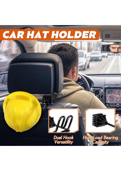 Kamyon Suv Araba Koltuğu Için Sert Şapka Askısı Sert Şapka Tutucu Kapak Şekli Araba Koltuğu Geri Düzenleyicileri Kıyafet Kovboyu Için Tutmak (Yurt Dışından) modelleri