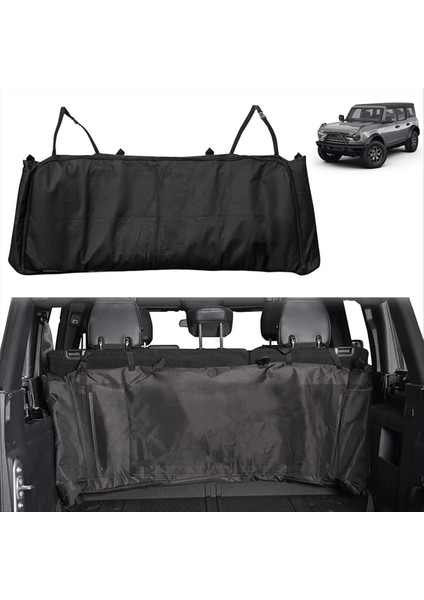 Ford Bronco Için Yumuşak Üst Pencere Depolama Çantası Organizatörü 2021-2025 Yeniden Depolama Çok Katlı Koruma Çantaları (Yurt Dışından) fırsatları