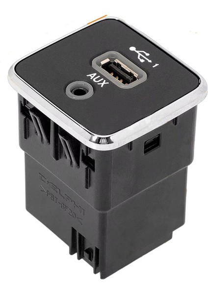 USB Aux Arayüzü Ön USB Şarj Portu Jeep Cherokee Compass 2017-2021 5XG28DX9AD 53224228 (Yurt Dışından)