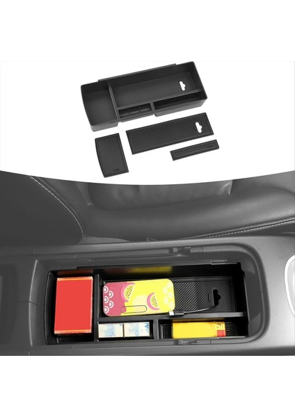 Dodge Yolculuğu Için Orta Konsol Koltuk Saklama Kutusu 2011-2020 Merkez Konsol Organizatör Tepsi Iç Aksesuarları (Yurt Dışından) fırsatları