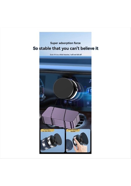 360 ° Döndürülebilir Vakum Araba Tutucu Telefon Için Manyetik Araba Montajı Vakum Telefon Tutucu Spor Kamera Aksesuarları Siyah (Yurt Dışından) fiyatları