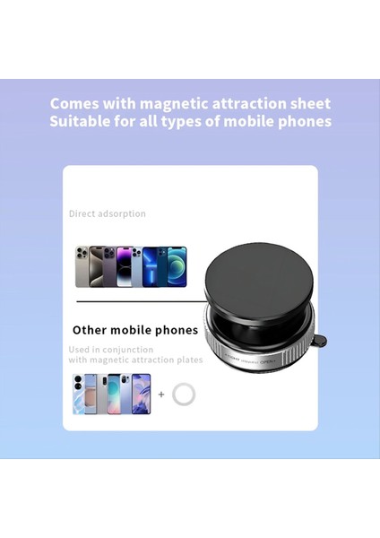 Motosiklet Navigasyon Tutucu Için Akıllı Araba Montaj Telefon Tutucu Manyetik Vakum Emme Kupası Katlanır Döner Stand B (Yurt Dışından) fırsatları