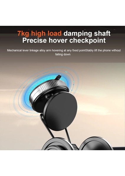 Motosiklet Navigasyon Tutucu Araba Montajı Telefon Tutucu Manyetik Vakum Emme Kupası Katlanır Döner Stand A (Yurt Dışından) modelleri