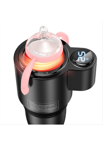 Araba 12V Isıtma Soğutma Kupası Akıllı Içecek Tutucu Soğutma Kupası Isıtma Kupası Akıllı 2-1 Arada Kupa Sıcaklık Ekran (Yurt Dışından) indirimleri