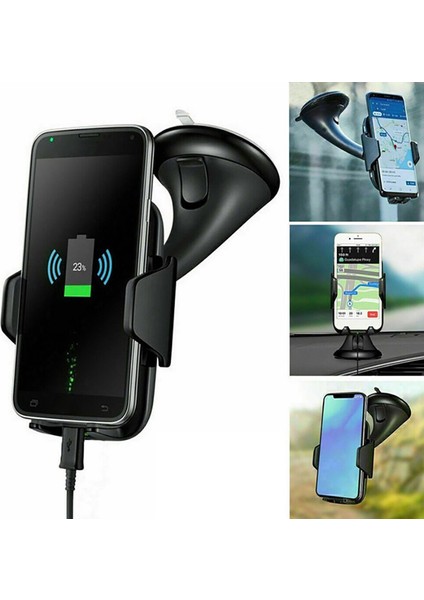 360 Döner Araba Ön Cam Emme Kupası Montaj Cep Telefonu Tutucu Telefon Stand Braketi Araba Iç Aksesuarları (Yurt Dışından) modelleri