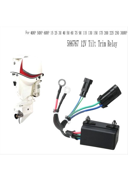 586767 12V Yatma Trim Rölesi Johnson Evinrude 40HP 50HP 60HP 15 25 30 40 50 60 75 90 115 130 150 175 200 225 250 300HP (Yurt Dışından) fırsatları