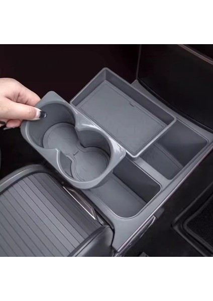 Araba Koltuğu Koridoru Çift Katmanlı Saklama Kutusu Tepsisi Zeekr x Iç Modifikasyon Aksesuarları Mor (Yurt Dışından) modelleri