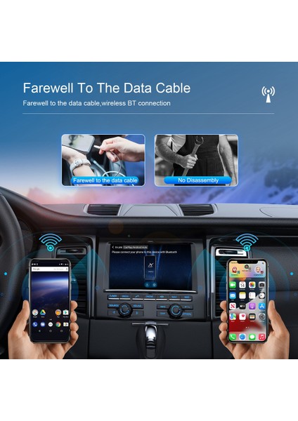 Ios Android Için Kablosuz Carplay Adaptörü Destek Carplay Android Auto 2&#39 Si 1 Arada Kutu Mirror Link 2G+32G Android 13 (Yurt Dışından) modelleri