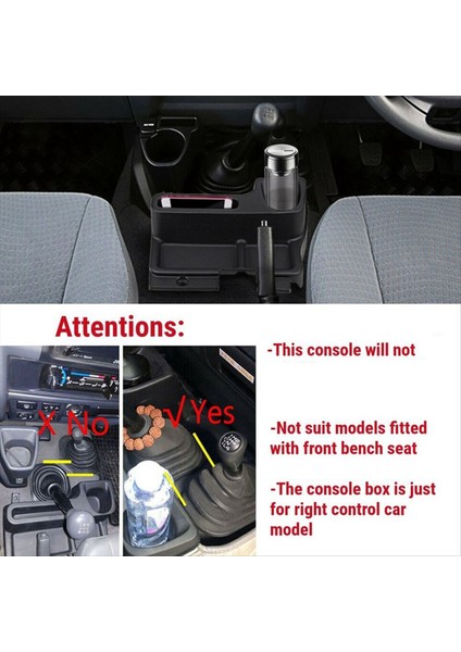 Araç Depolama Tepsisi Ekleme Merkezi Konsol Kutu Kupası Toyota Arazisi Için Sahibi Kruvazör LC70 LC71 LC76 LC77 LC79 (Yurt Dışından) modelleri