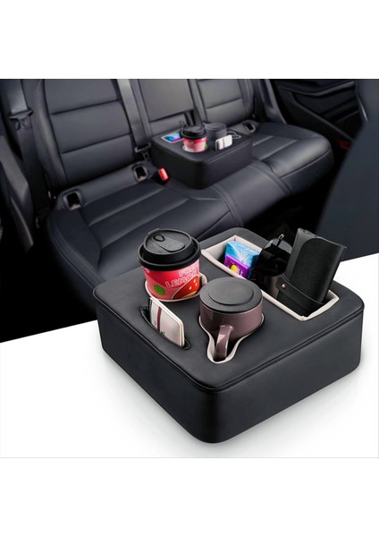Araba Için Arka Fincan Tutucu Kanepe Kanepe Için Pu Fincan Tutucu Arka Koltuk Tepsisi Organizatör Için Araba Fincanı Tutucu (Yurt Dışından) modelleri