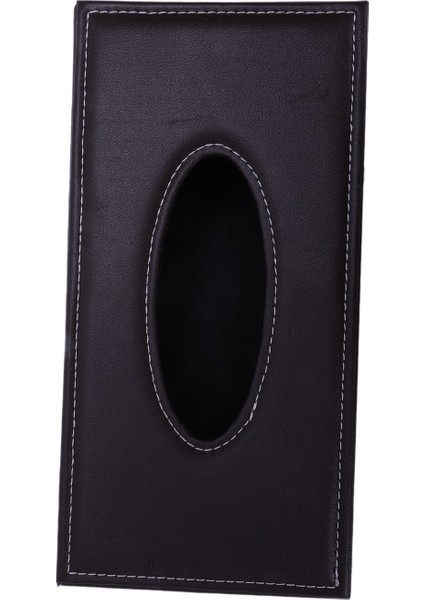 Portatif Deri Dikdörtgen Doku Örtü Kutusu Tutucular Kasa Pompalama Kağıt Otel Ev Araba Kahverengi (Yurt Dışından) fırsatları