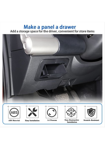 Toyota Fj Cruiser 2007-2021 Için Merkez Konsol Sigorta Saklama Kutusu Sürücü Koltuğu Abs Sigorta Kutusu Para Konteyneri Iç Depolama (Yurt Dışından) modelleri
