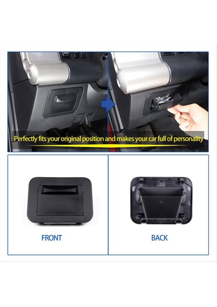 Toyota Fj Cruiser 2007-2021 Için Merkez Konsol Sigorta Saklama Kutusu Sürücü Koltuğu Abs Sigorta Kutusu Para Konteyneri Iç Depolama (Yurt Dışından) indirimleri