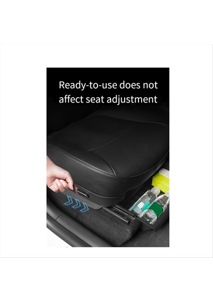 Tesla Model Y Kapağı ile Koltuk Depolama Kutusunun Altında 2017-2024 Merkez Konsol Organizatör Kutuları Ön Arka Koltuk Çantası (Yurt Dışından) fırsatları