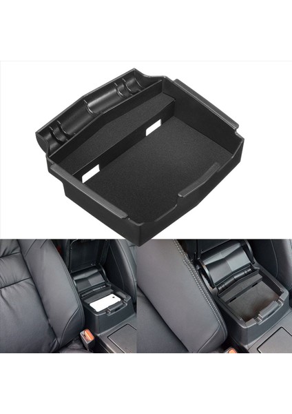 Honda Crv 2012-2016 Iç Aksesuarlar Için 2x Araç Çok Işlevli Merkezi Saklama Kutusu (Yurt Dışından) fırsatları