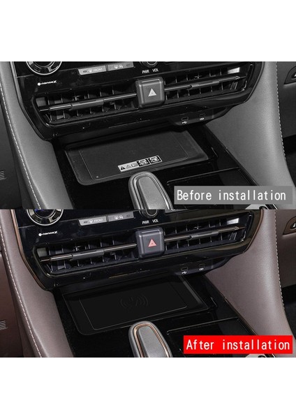 Toyota Alphard/vellfire 40 Serise 2023+ Merkez Konsolu Kablosuz Şarj Cihazı Mat Anti-Slip Pad Lhd (Yurt Dışından) modelleri