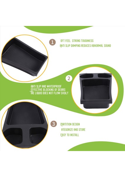 Prius Cup Tutucu Tepsi Merkez Konsolu Organizatör Konsolu Konteyner Merkezi Toyota Için Prius ZVW30/35 2009-2015 (Yurt Dışından) indirimleri