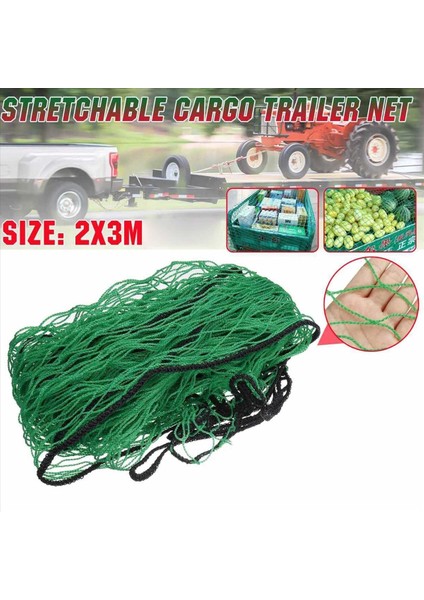 4pcs 2X3ETRE Ağır Hizmet Tipi Uzanabilir Kargo Römork Net Arka Kargo Depolama Organizatör Bagaj Net Tutucu (Yurt Dışından) fırsatları