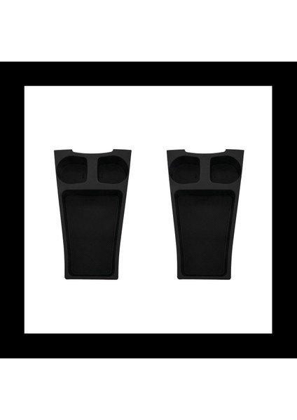 2x Prius Cup Tutucu Tepsi Merkez Konsolu Organizatör Konsolu Konteyner Merkezi Toyota Için Prius ZVW30/35 2009-2015 (Yurt Dışından)