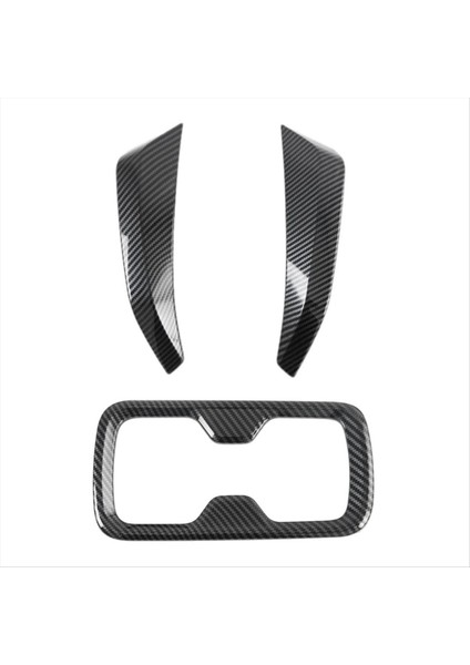 Nissan Navara NP300 2016-2019 Için Araba Ön Su Kupası Merkezi Konsol Panel Çerçevesi Kapak Döşeme Etiket Aksesuarları (Yurt Dışından)