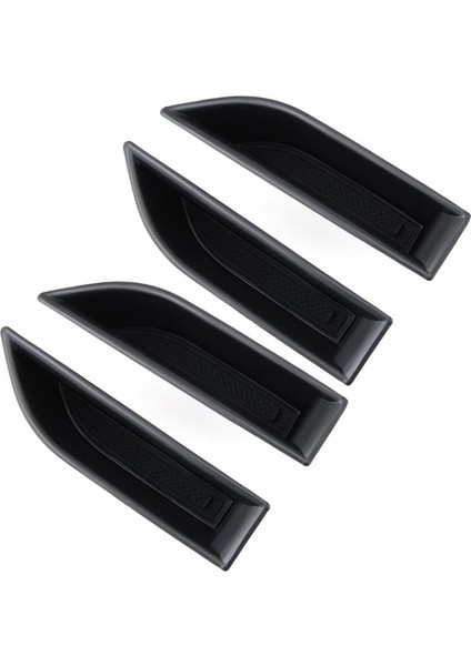 4x Ön Sıra Kapı Yan Depolama Kutusu Kolu Kol Dayama Telefonu Peugeot 3008 Gt 5008 2016 2017 2018 Için (Yurt Dışından)