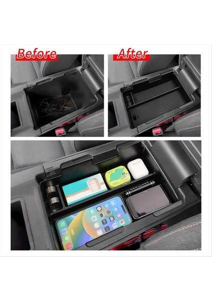 Honda Prologue Ev / Acura Zdx 2024 2025 Aksesuarlar Için Orta Konsol Koltuk Saklama Kutusu Organizatörü Tary (Yurt Dışından) fiyatları