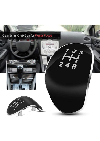 5 Hızlı Manuel Araba Dişli Vites Düğmesi Kapağı Ford Focus 2 Mk2 Fl Mk3 Mk4 Mk7 Fıesta Için Kapak (Yurt Dışından) fiyatları