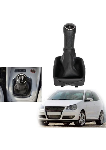 5 Hızlı Araba Dişli Vites Değiştiren Kolu Çubuk Gaiter Önyükleme Kapağı Polo Mk4 9n 9n2 2002-2009 (Yurt Dışından) fiyatları