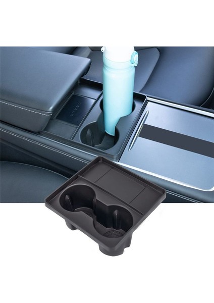 Tesla Model 3 Model Y 2021 2022 2023 Merkez Konsol Su Kupası Tutucu Ekleme Yuvası Kayma Limit Klipsör (Yurt Dışından) modelleri
