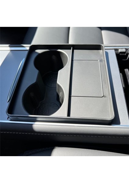 Tesla Model 3 Model Y 2021 2022 2023 Merkez Konsol Su Kupası Tutucu Ekleme Yuvası Kayma Limit Klipsör (Yurt Dışından) fırsatları