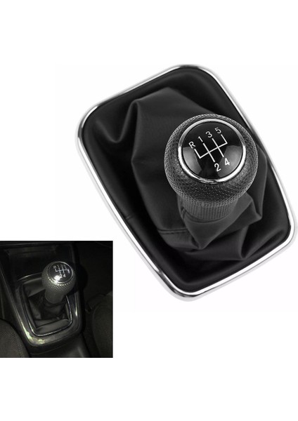 Golf 4 Iv Mk4 -R32 Bora Jetta 5 Hız 12MM 1999-2004 Araba Dişli Vites Knob Kolu Kaynatıcı Gaitor Boot (Yurt Dışından) fiyatları