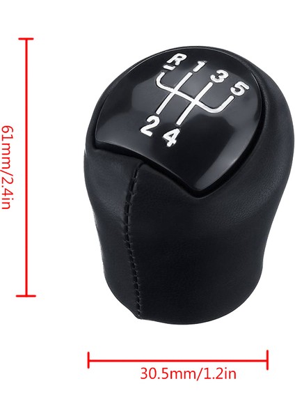 Renault Clio Espace Kangoo Express Laguna Megane Cabriolet Classic Için 5 Hızlı Deri Araba Vites Değiştirme Düğmesi Değiştirici Kol (Yurt Dışından) modelleri