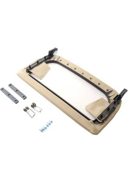 2x Koltuk Arkalık Cep Kapağı Pu Deri Koltuk Arka Depolama Cep Paneli Kapak Bmw F10 F11 F07 F01 F02 Bej (Yurt Dışından)