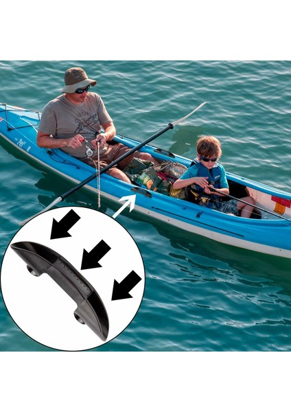 2pcs Kürek Sabitleme Toka Kayak Aksesuarları Kayak Deniz Teknesi Kürek Klipsli Kulübü Deniz Taşıtları Siyah Plastik Aksesuarlar (Yurt Dışından) fırsatları