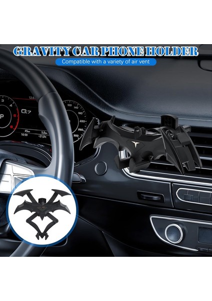 Bat Wings Araba Telefon Tutucu Araba Için Yarasa Telefon Tutucu Araba Havalandırıcı Telefon Tutucu Montajı Evrensel Hava Havalandırma Cep Telefonu Tutucu (Yurt Dışından) fiyatları