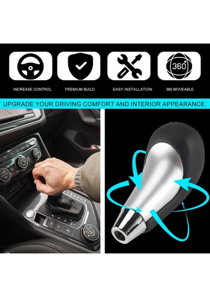 Hyundai Tucson IX35 Için Kia Sorento Için Otomatik Dişli Deri Vardiya Knob Kolu 2010-2014 467202S2009P 467202S200B1 (Yurt Dışından) indirimleri