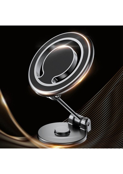 Magsafe Manyetik Katlanır Araba Telefon Tutucusu 360 Derece Döner Gösterge Paneli Yapışkan Navigasyon Standı Katlanır Telefon Tutucu (Yurt Dışından) fiyatları