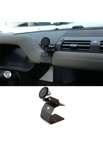 Orta Konsol Gösterge Tablosu Hava Havalandırma Cep Telefonu Tutucu Land Rover Defender Için 110 2020 2021 2022 Araba Aksesuarları (Yurt Dışından) indirimleri