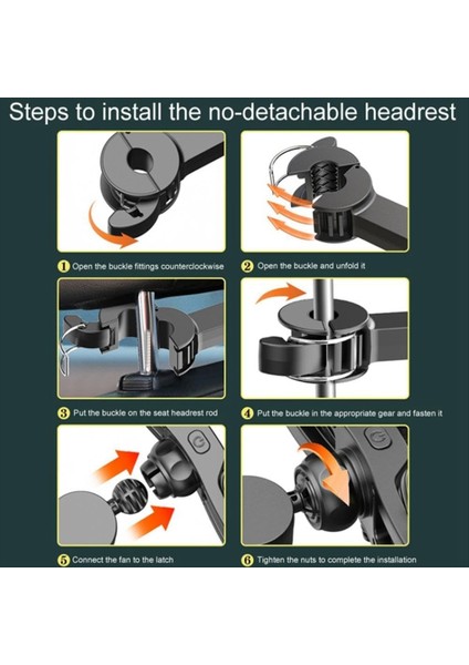 12-24V USB Araba Fan Taşınabilir Arabalar Elektrikli Fan Ev Ofisi 360 Derece Dönebilir Çift Kafa 3 Hızlı Koltuk Fanı (Yurt Dışından) indirimleri