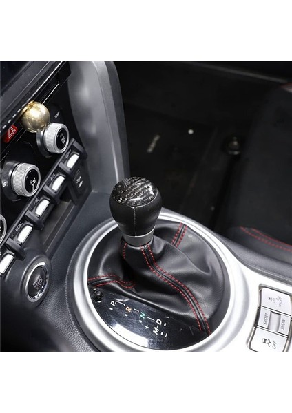 Toyota Için 2x 86 Subaru Brz 2012-2020 Araç Karbon Fiber Dişli Vites Kafası Merkezi Kontrol Dekoru Stickers Aksesuarları (Yurt Dışından) fırsatları