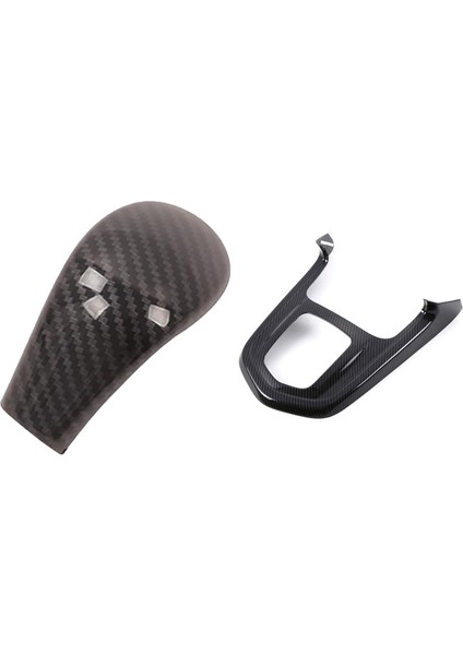 Nissan Navara Için NP300 2016-2019 Dişli Vites Knob Head Cover &amp Dişli Vites Değiştirme Düğmesi Çerçeve Paneli Dekorasyon Kapağı (Yurt Dışından)