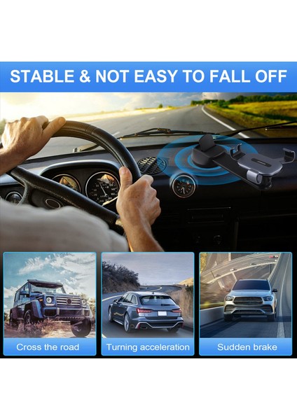 Joyroom Araba Navigasyon Araba Telefon Tutucu Alüminyum Alaşım Y Şekilli Yerçekimi Emme Kupası Modelleri Çok Fonksiyonlu Araç Tutucu B (Yurt Dışından) fırsatları