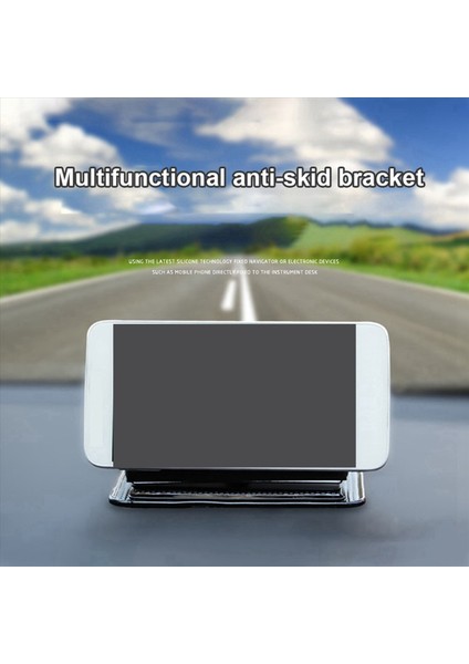 5x Araba Gösterge Tablosu Çok Fonksiyonlu Sihirli Taşınabilir Telefon Tutucu Silikon Slicone Anti-Slip Mat Gps Navigatör Montaj Braket Iç Mekan (Yurt Dışından) fırsatları