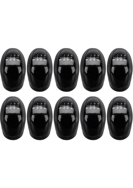 10PCS 6 Hızlı Siyah Manuel Dişli Vardiya Knob Mercedes Benz Vito Viano W639 Sprinter Iı 906 / Crafter I 2e 2f (Yurt Dışından)