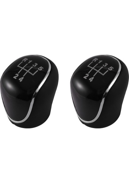 Chevrolet Chevy Cruze Için 2x 5 Hızlı Şanzıman Vites Dişli Kafası 2008-2014 Siyah (Yurt Dışından)