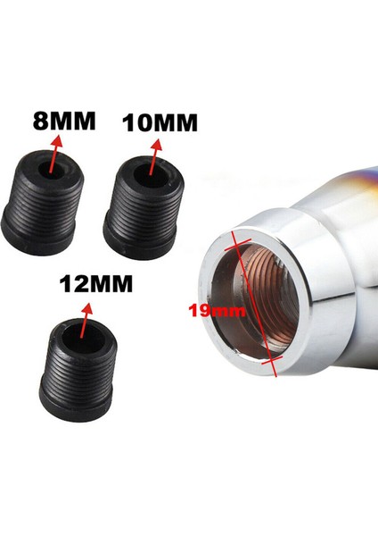 3 Inç Gelin Yanmış Mavi 5 Hızlı Dişli Vardiya Kol Manuel Değiştirici Düğmesi ve Manuel Dişli Vites Değiştirme Düğmesi Bot Dişli Gaiter Kapağı (Yurt Dışından) modelleri