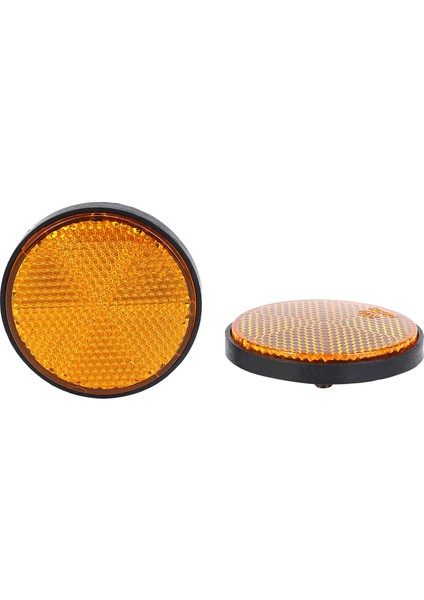 2pcs 2 &quot Yuvarlak Turuncu Reflektör Motosiklet Atv Kir Bisikleti Için Evrensel (Yurt Dışından) fiyatları