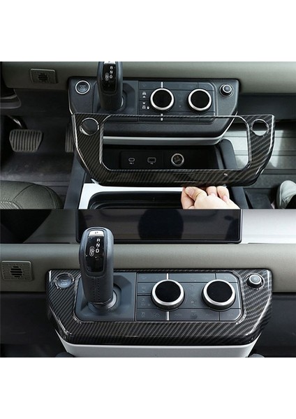 Klima Modu Düğmesi Çerçeve Düğmesi Düğmesi Kapak Araç Aksesuarları Land Rover Defender 2020 (Yurt Dışından) modelleri