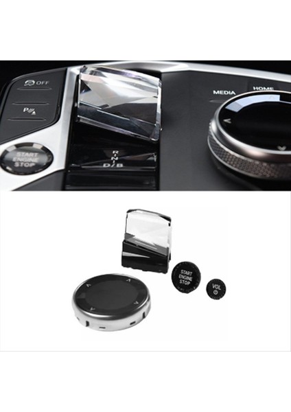 Bmw 3 Serisi G20 2023+ Lhd Için Araba Kristal Dişli Vardiyalı Topuz Kürek Değiştirici Motor Başlangıç Anahtarı Düğmesi (Yurt Dışından) fiyatları